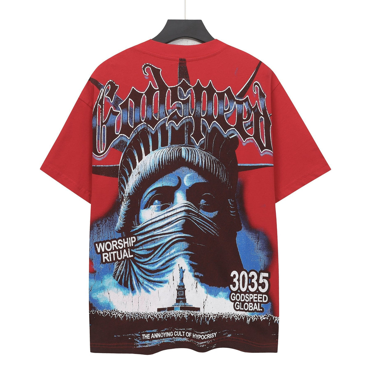 Godspeed Worship Ritual Washed Graphic T-Shirt