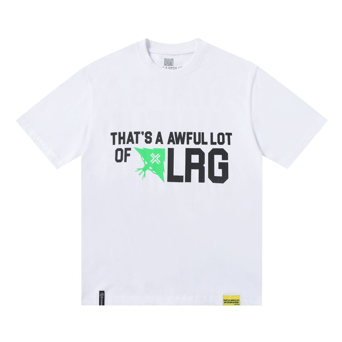 THAT'S A AWFUL LOT OF COUGH SYRUP Front & Back Graphic Short-Sleeve T-Shirt