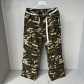 Mixed Emotion Camouflage Cargo Pants