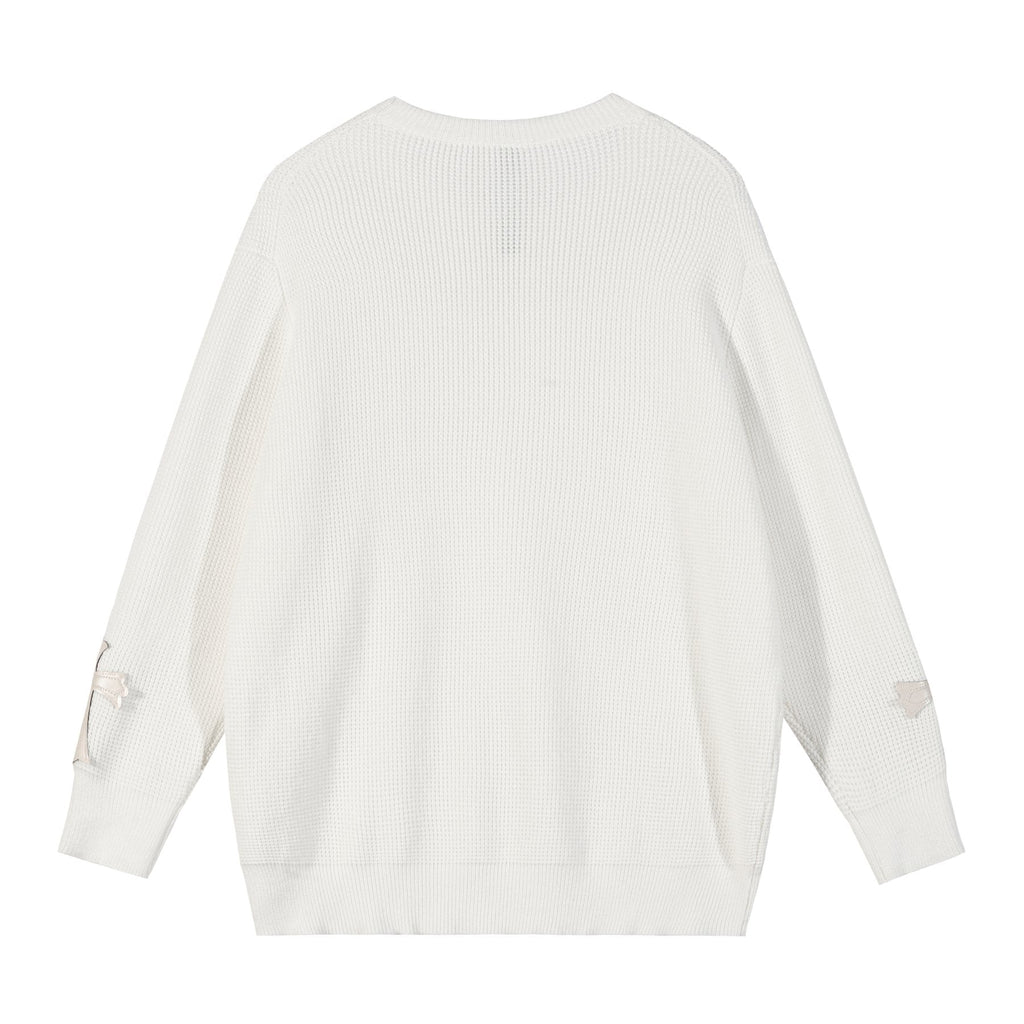 Chrome Hearts Cross Applique Knit Sweater
