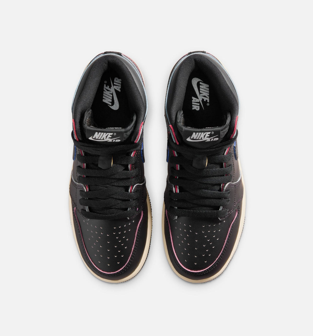Air Jordan 1 Retro High OG Grade School – Black/Muslin