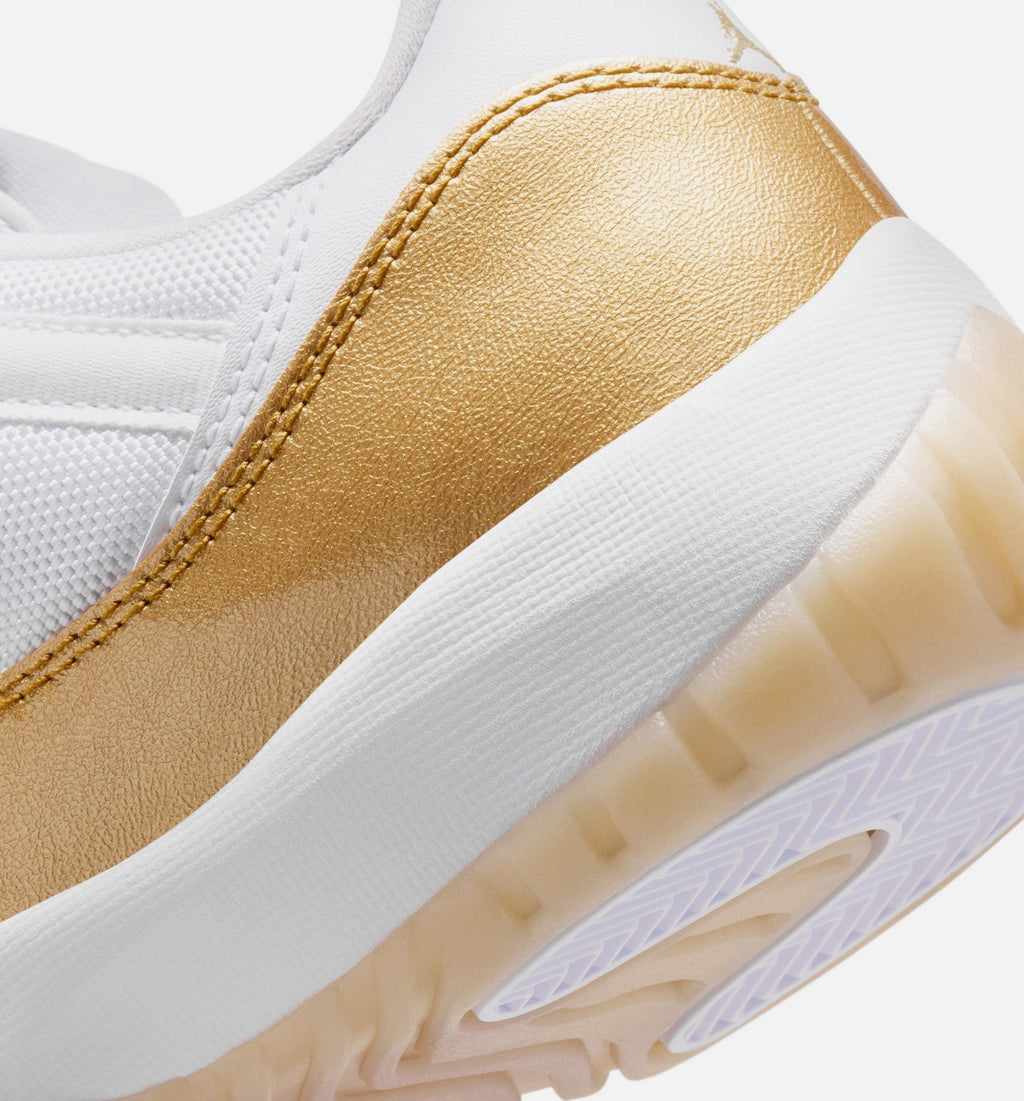 Air Jordan 11 Retro Low Mother's Day Women's – White/Metallic Gold/Team Gold