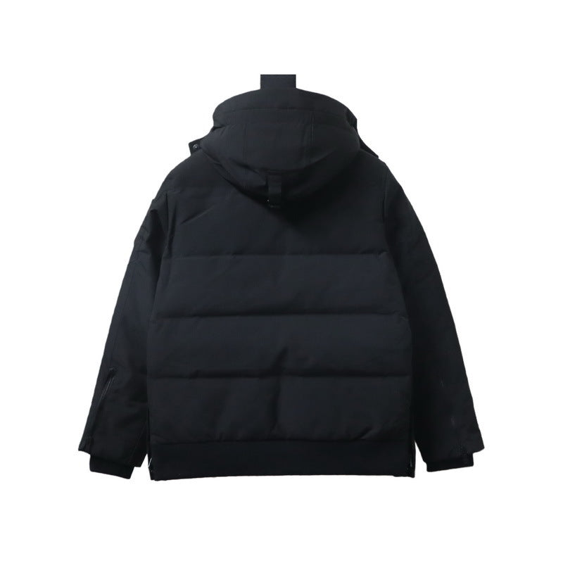Moose Knuckles Multi-pocket Down Jacket Black