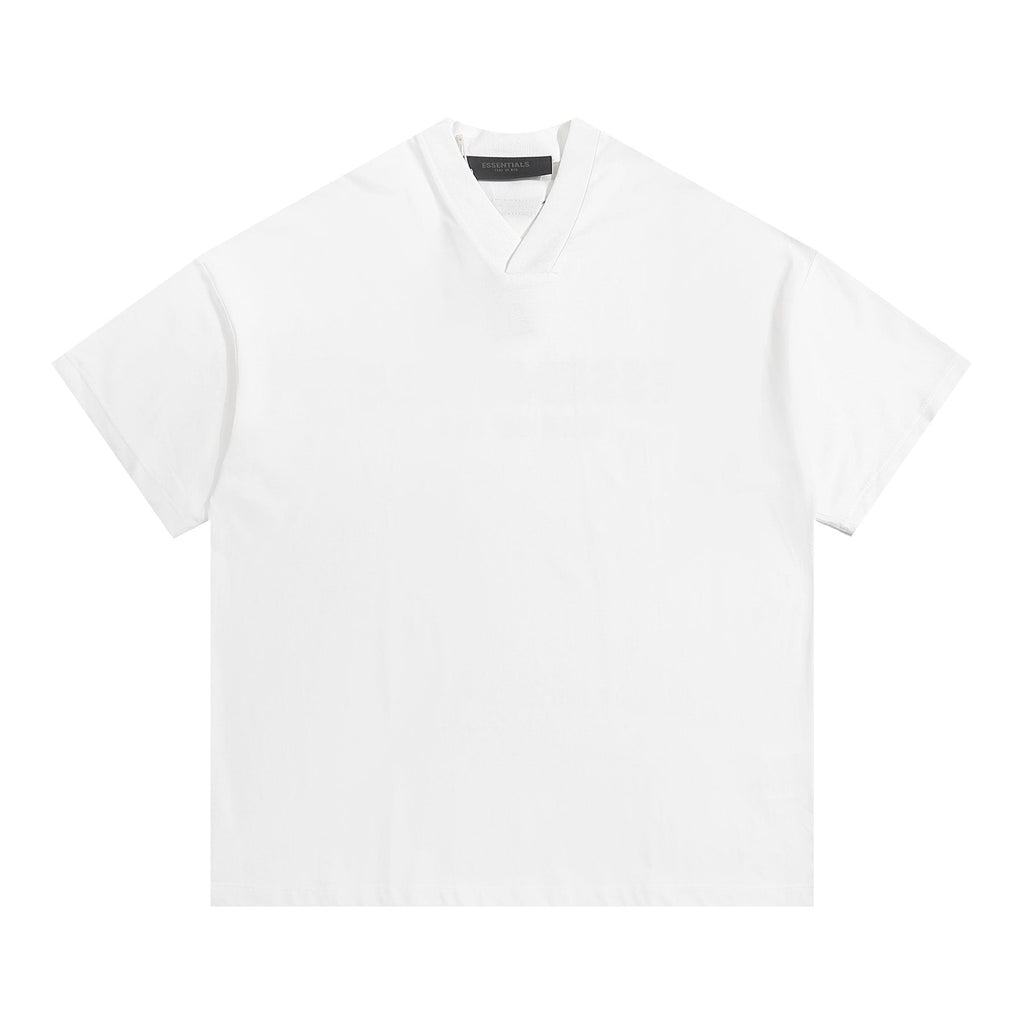 ESSENTIALS V-Notch Back Wordmark T-Shirt