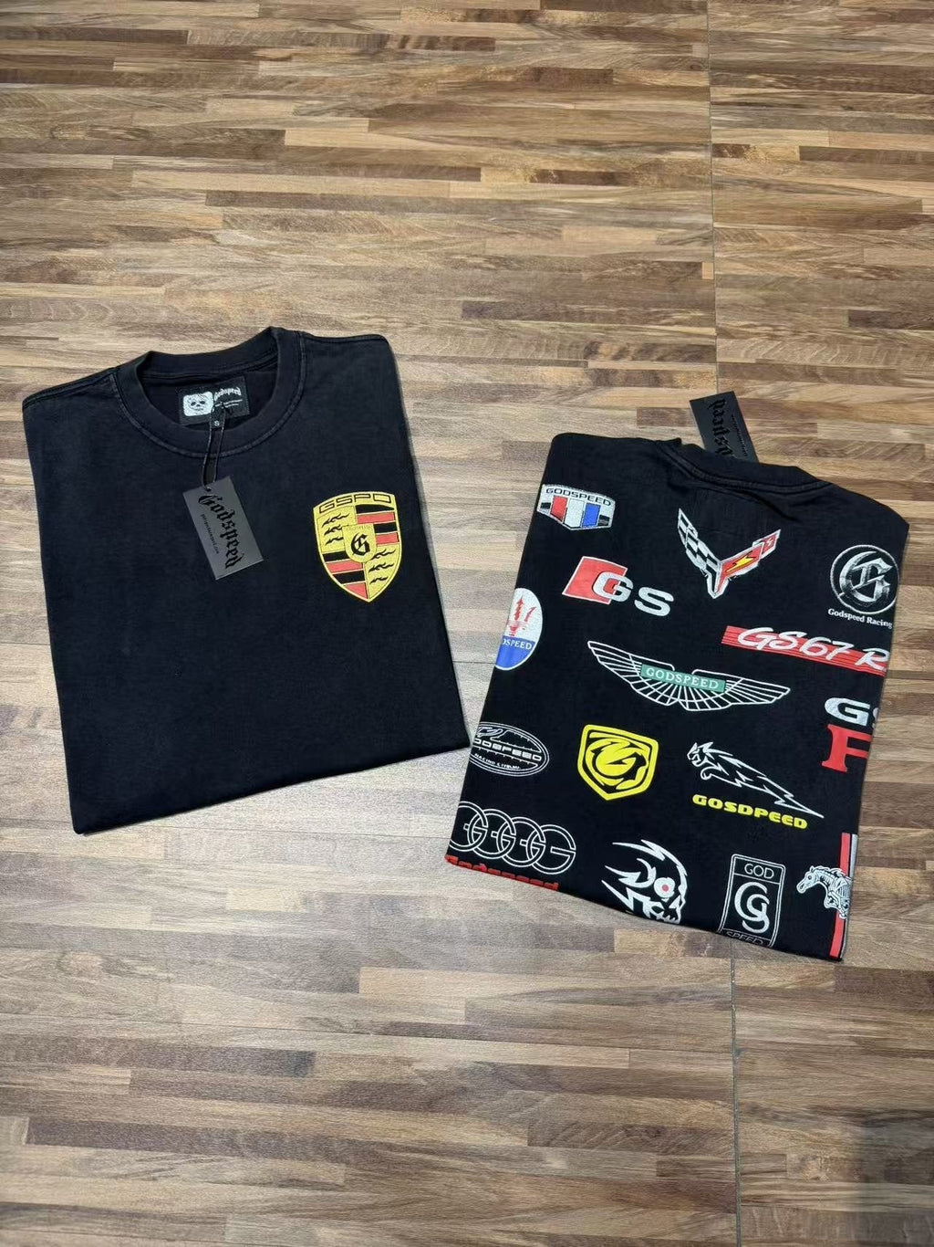 Godspeed Motorsport Collage Graphic T-Shirt