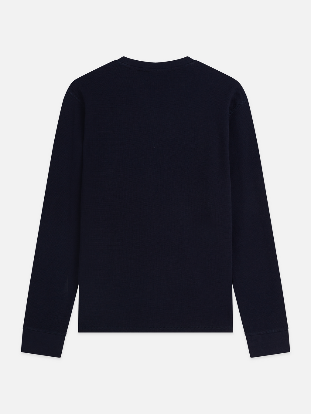 Scotch & Soda Waffle Regular-Fit Long Sleeve Tee
