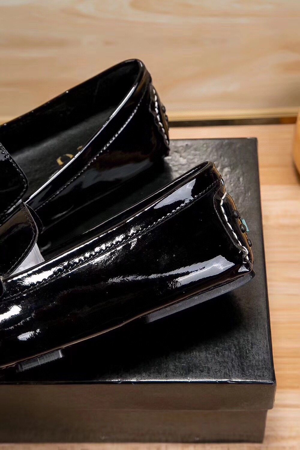 Dolce & Gabbana Men's Black Patent Loafers