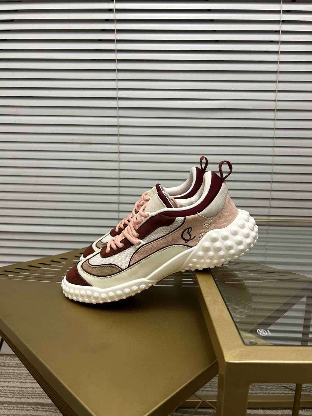 Christian Louboutin Contrast Trim Sneakers