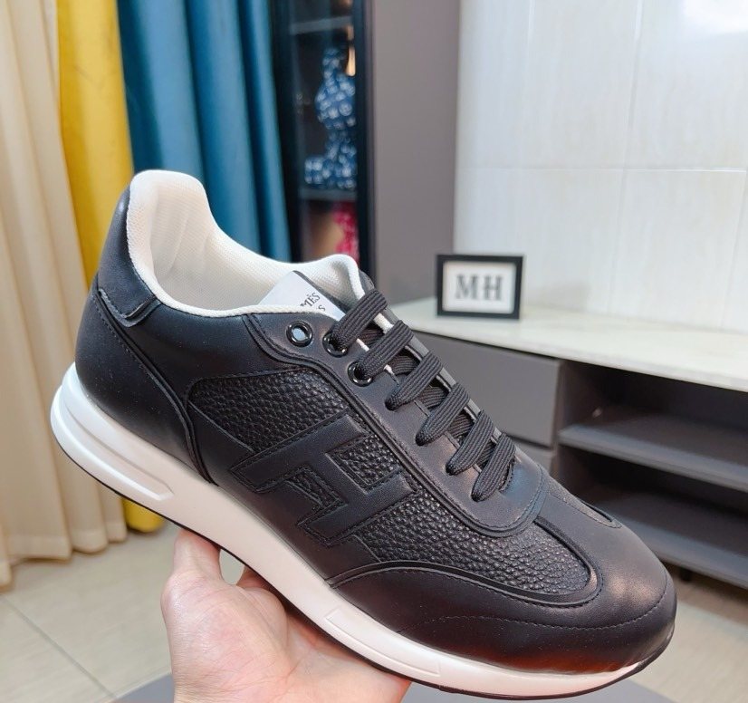 Hermès H-Panel Low-Top Sneakers